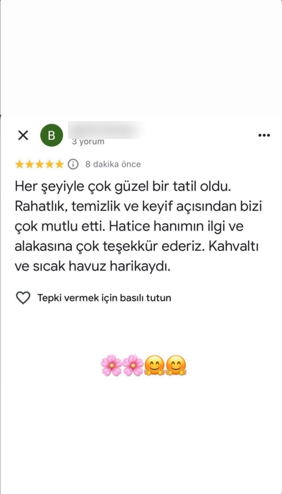 Pera Suit Faralya gerçek misafir yorumu 2